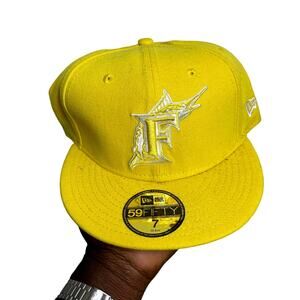 New Era Miami florida marlins fitted hat 7